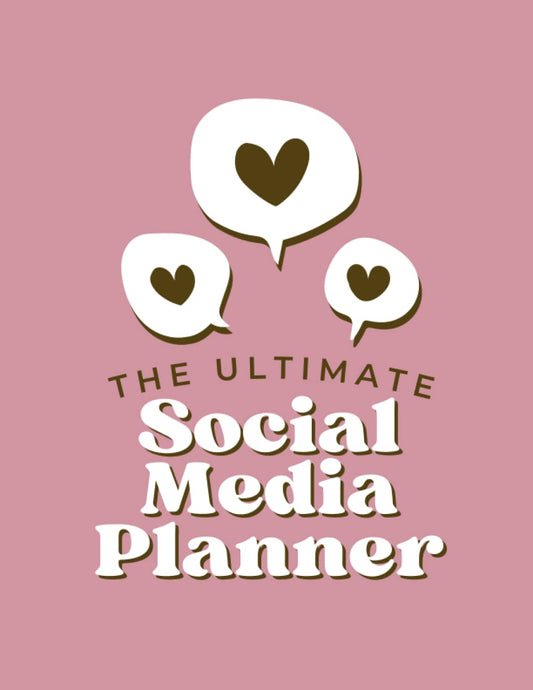 The wild swans Social Media Planner – Content Strategy & Post Scheduling Organizer | Marketing Planner for Creators & Business