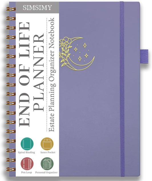 The wild swans End of Life Planner – Estate Planning & Important Information Organizer | Final Wishes & Legacy Workbook